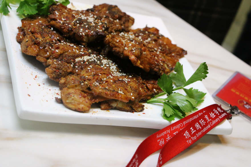 兰州烤鸡脖培训